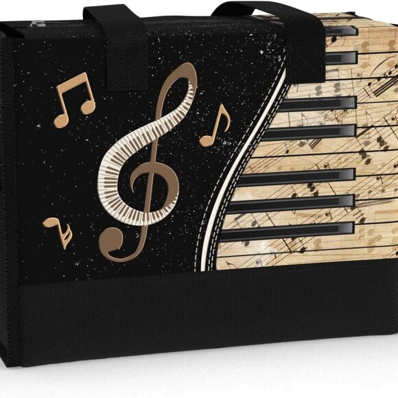 Large Waterproof Tote Bag Women Pockets Zipper Multipurpose Gift - Picture 1 of 6